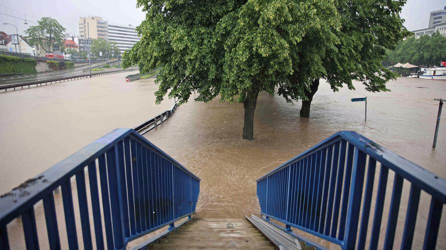 Saarland Überschwemmung Hochwasser