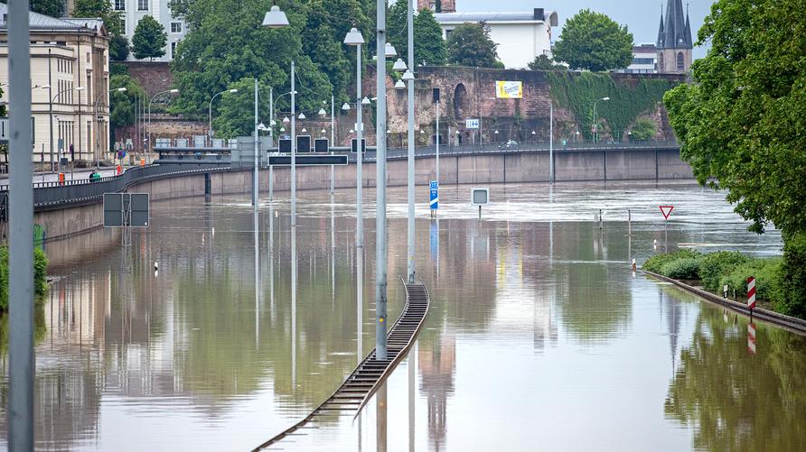 Saarland Überschwemmung Saarbrücken