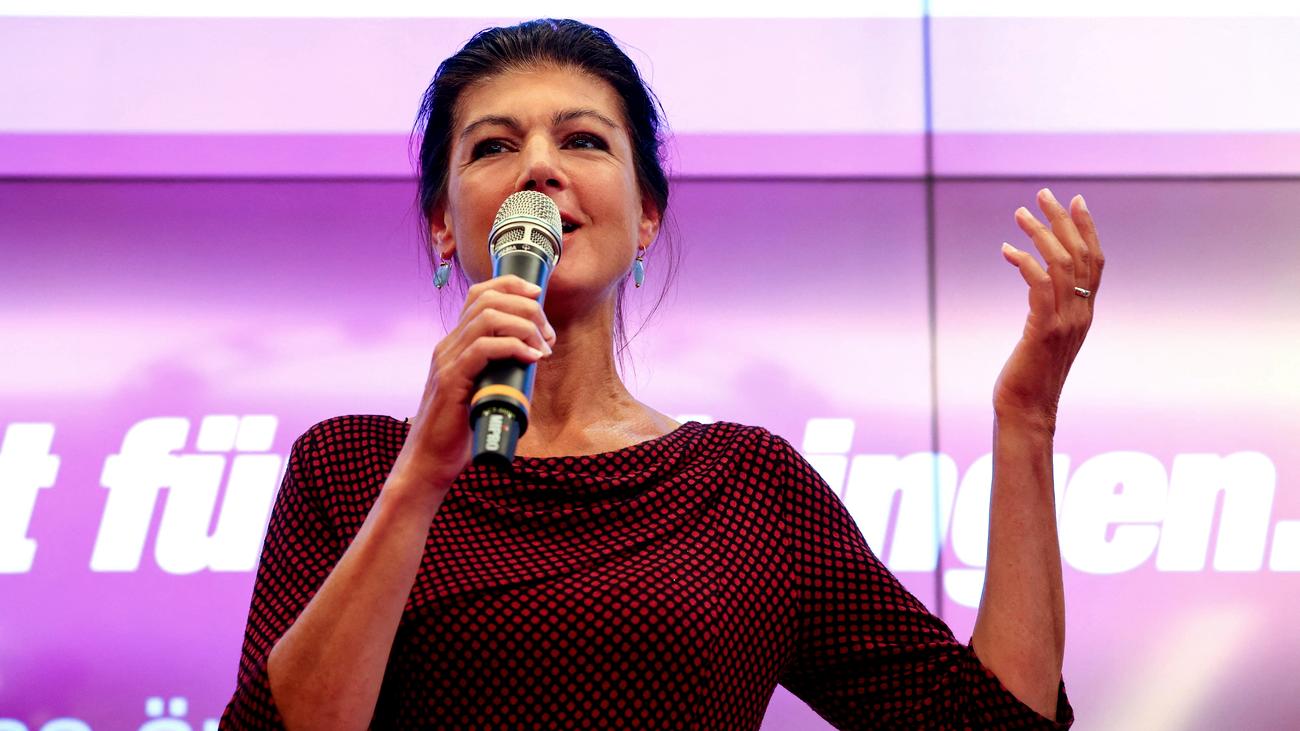 BSW Jetzt live Sahra Wagenknecht zu den Ergebnissen der