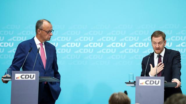 Wahl in Brandenburg: Merz kritisiert sächsischen CDU-Chef für Woidke-Unterstützung
