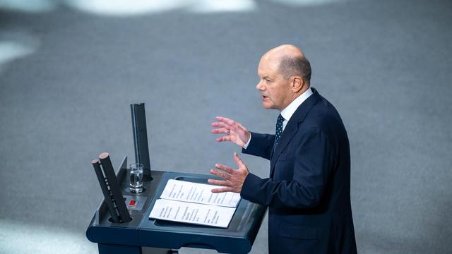 Regierungserklärung: Olaf Scholz kündigt industriepolitische Wende an