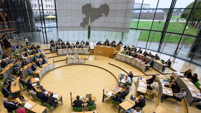 Sachsen: Sächsischer Landtag kommt zu konstituierender Sitzung zusammen