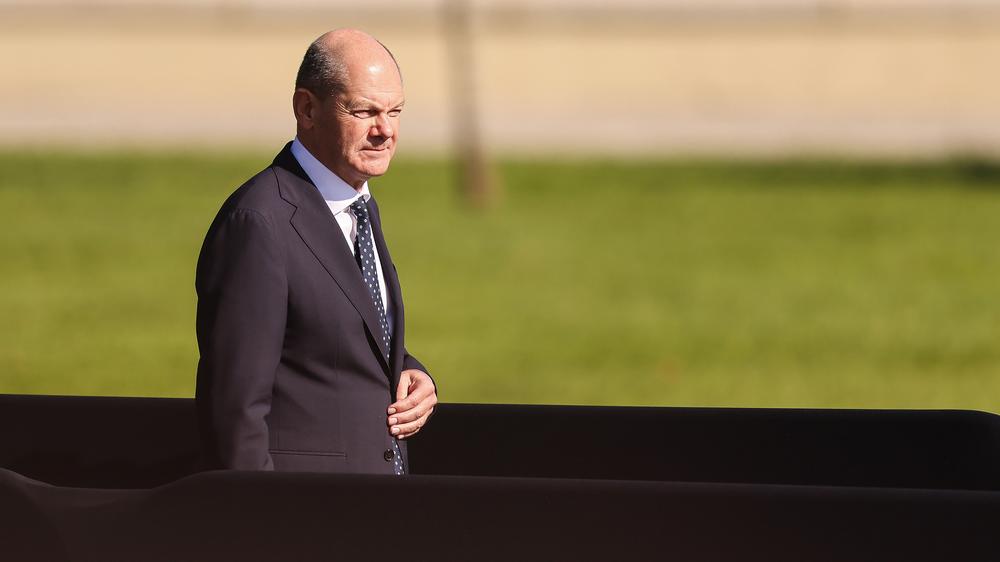 Olaf Scholz: Bundeskanzler Oalf Scholz findet, dass die SPD nicht Schuld am Platzen der Koalition schulld sei.