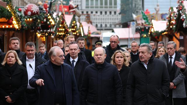 Anschlag auf Weihnachtsmarkt: Jetzt live: Olaf Scholz und Reiner Haseloff in Magdeburg