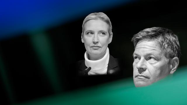 TV-Duell Habeck und Weidel: Der wichtigere Schlagabtausch