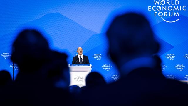 Olaf Scholz in Davos: "Das fundamentalste Prinzip ist die Unverletzlichkeit von Grenzen"