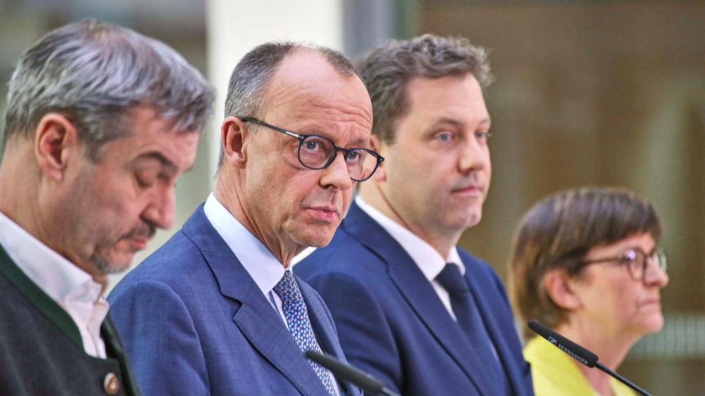 Sonderungsgespräche Koalitionsbildung CDU SPD