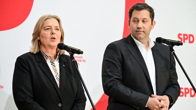 Parteivorsitz: SPD-Politiker hinterfragen Doppelrolle von Bas und Klingbeil