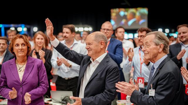 SPD-Parteitag: Olaf Scholz würdigt Ampel als "Aufbruch für Deutschland"