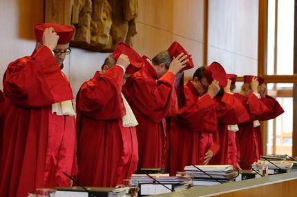 Union Verfassungrichter Stimmen AfD Linke