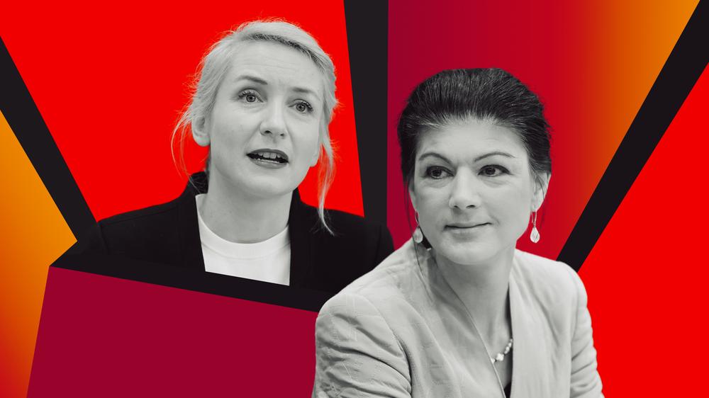 Gaza-Demo der Linken: Die Linke und die Ex-Linke Sahra Wagenknecht planen beide Soli-Demos für die Menschen im Gazastreifen. Eine Partei hat dabei mehr Skrupel als die andere.