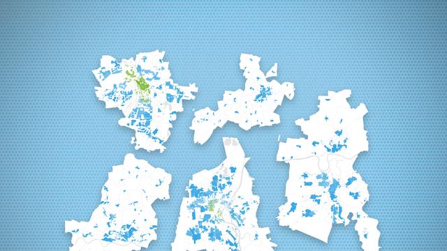 Wahllokale in Sachsen-Anhalt: Grüne Inseln im blauen Meer