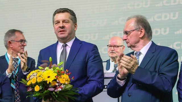 Landtagswahlen in Sachsen-Anhalt: Spitzenkandidat Sven Schulze bleibt CDU-Landeschef