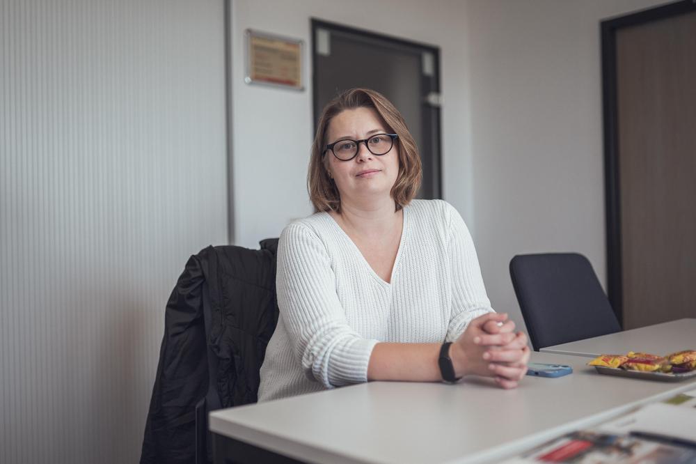 Bürgergeld für ukrainische Geflüchtete: So wie viele ukrainische Bürgergeldempfängerinnen ist Tetiana Didilovska alleinerziehende Mutter.