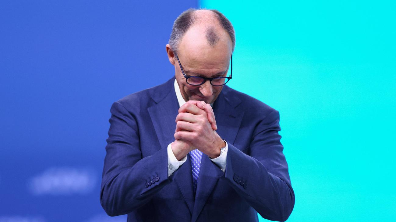 CDU-Parteitag in Stuttgart: Friedrich Merz beim CDU-Parteitag als Vorsitzender wiedergewählt