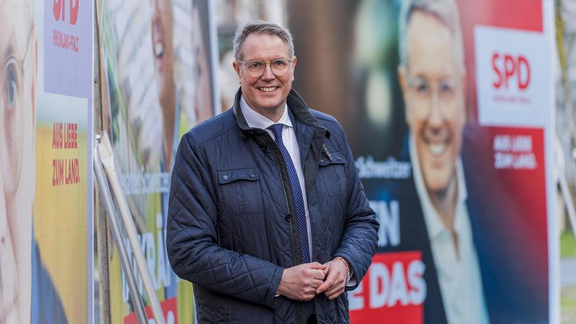 Landtagswahl in Rheinland-Pfalz: Ministerpräsident Alexander Schweitzer (SPD)