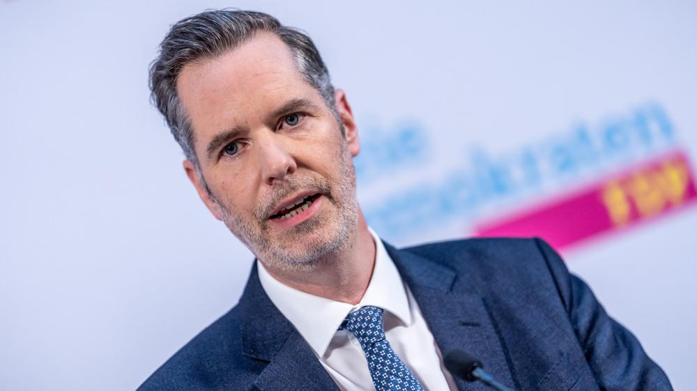 Freie Demokraten: Der FDP-Parteivorsitzende Christian Dürr ist zurückgetreten.