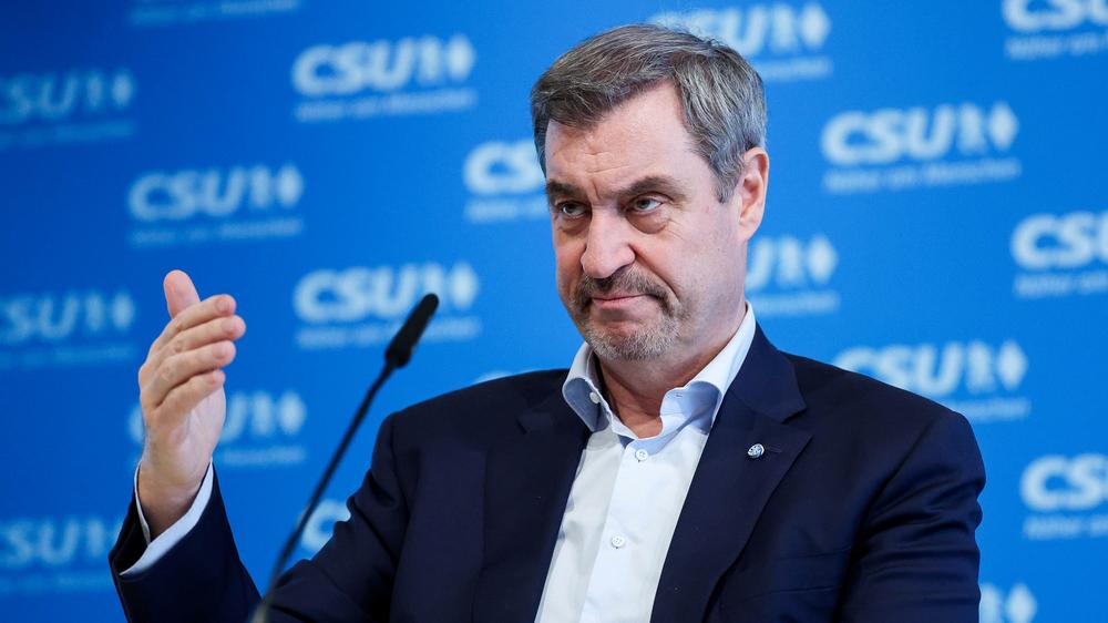 Markus Söder: Wird künftig im Bundesrat neben Cem Özdemir sitzen: Bayerns Ministerpräsident und Grünen-Kritiker Markus Söder