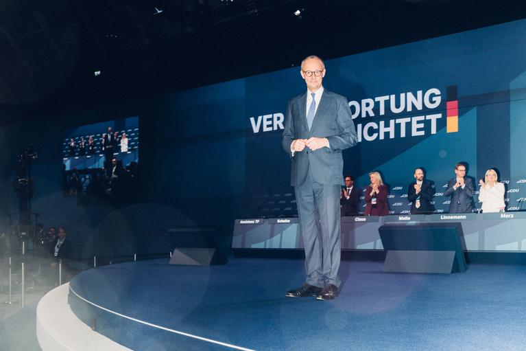 Friedrich Merz: In Umfragen derzeit unbeliebt, in der eigenen Partei umstritten: Friedrich Merz, Bundeskanzler und CDU-Vorsitzender