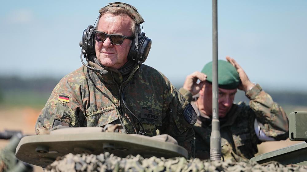 Bundeswehr Brigade Litauen Boris Pistorius Robertas Kaunas