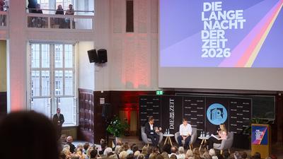 Gaza: Die Podcastaufzeichnung fand vor Publikum in einem Hörsaal der Universität Hamburg statt.