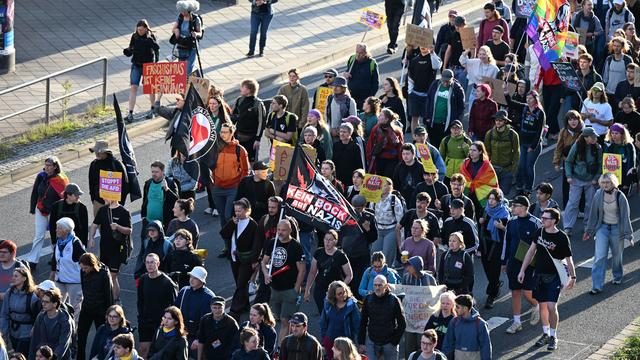 AfD-Parteitag in Erfurt: Aktivisten sehen Ziele erreicht, AfD-Parteitag trotzdem beschlussfähig