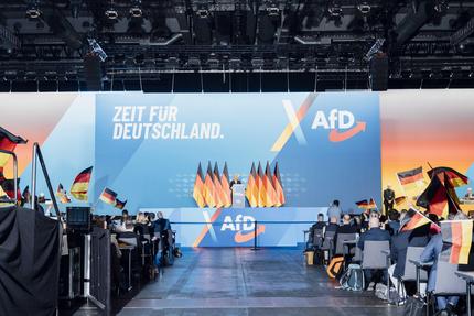 AfD-Parteitag: Deutschland; Thueringen; Erfurt; 17. Bundesparteitag der AfD in Erfurt; Rede von Alice Weidel; 04.07.2026 &copy; Thomas Victor