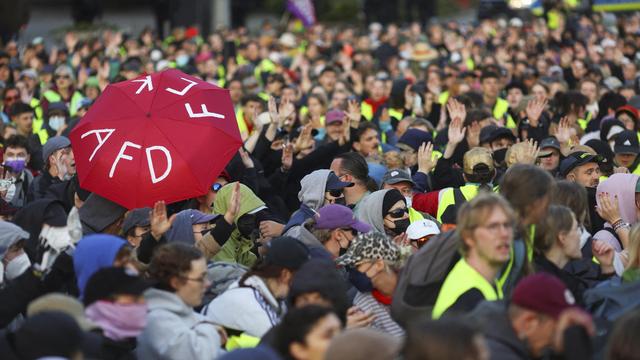 AfD Parteitag: Linkes Bündnis zieht positive Bilanz der Proteste in Erfurt