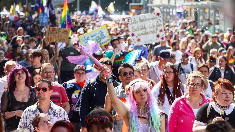 CSD Magdeburg Pride-Parade Landtagswahl AfD