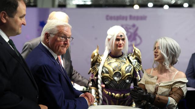 Gamescom-Messe: Bundespräsident Steinmeier warnt vor Gefahren des Gamings