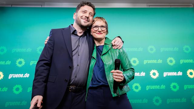 Franziska Brantner und Felix Banaszak: Grünen-Vorsitzende wollen für zweite Amtszeit kandidieren