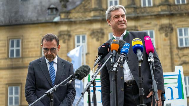 Wahlen in Berlin und Mecklenburg-Vorpommern: Markus Söder warnt vor Personaldebatte