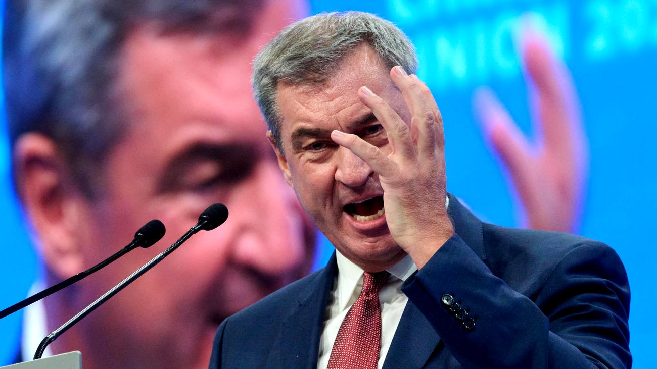 CSU party conference in Munich: The last of the old guard