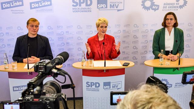 Koalitionsgespräche in Mecklenburg-Vorpommern: Manuela Schwesig geht optimistisch in Koalitionsgespräche