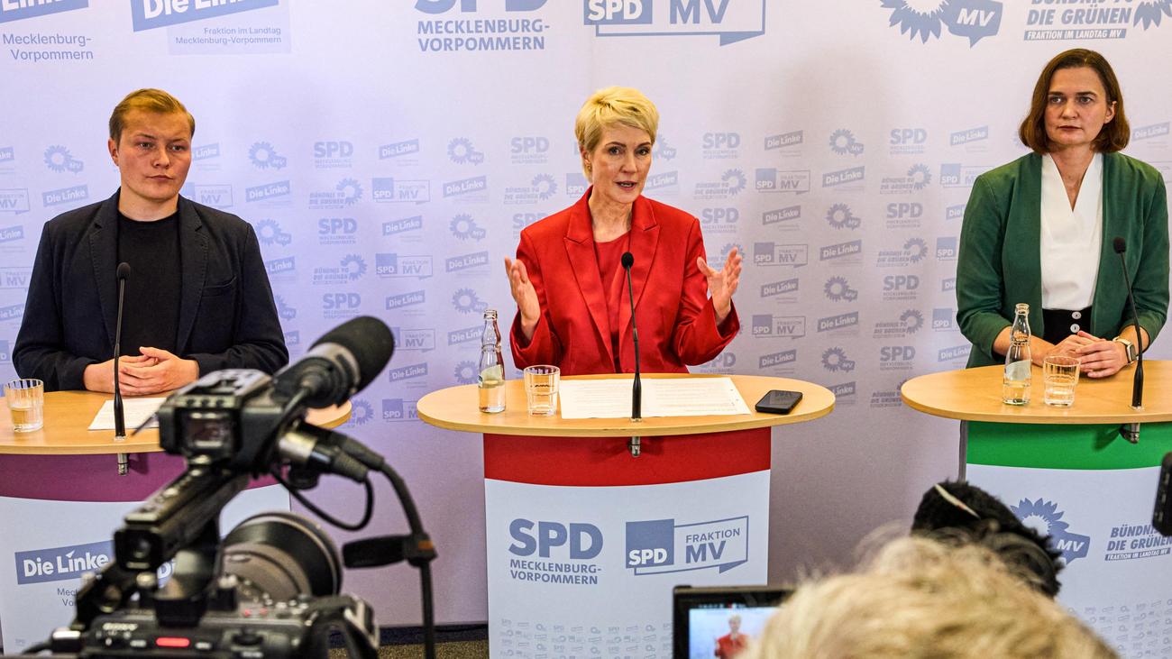 Mecklenburg-Western Pomerania: Manuela Schwesig enters coalition talks ...