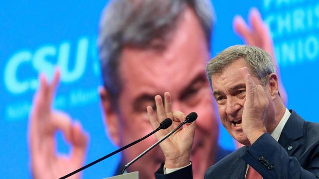 CSU-Parteitag: Markus Söder fordert AfD-Spitze auf, Rechtsextreme auszuschließen
