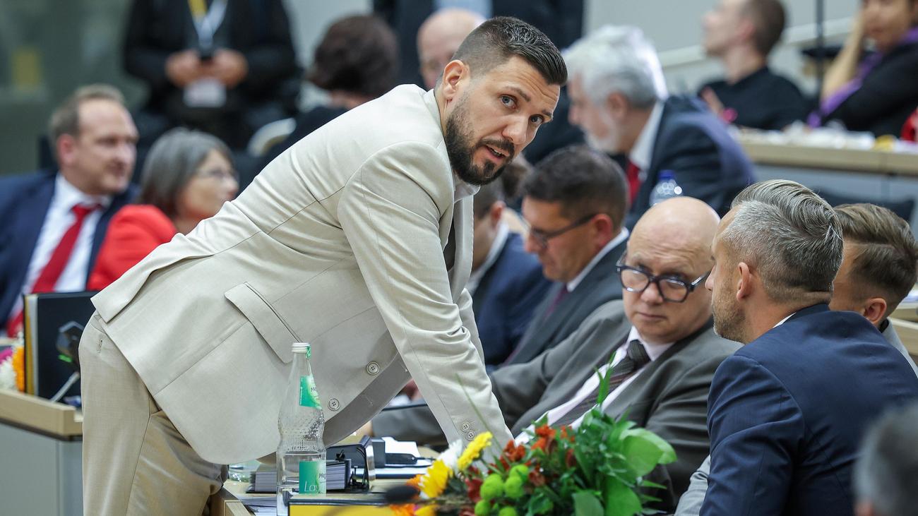 Tobias Rausch: AfD State Parliament President criticized for possible ...