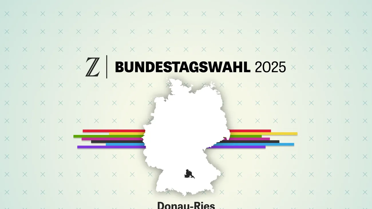 Bundestagswahl 2025: Alle Wahlergebnisse in Donau-Ries | DIE ZEIT
