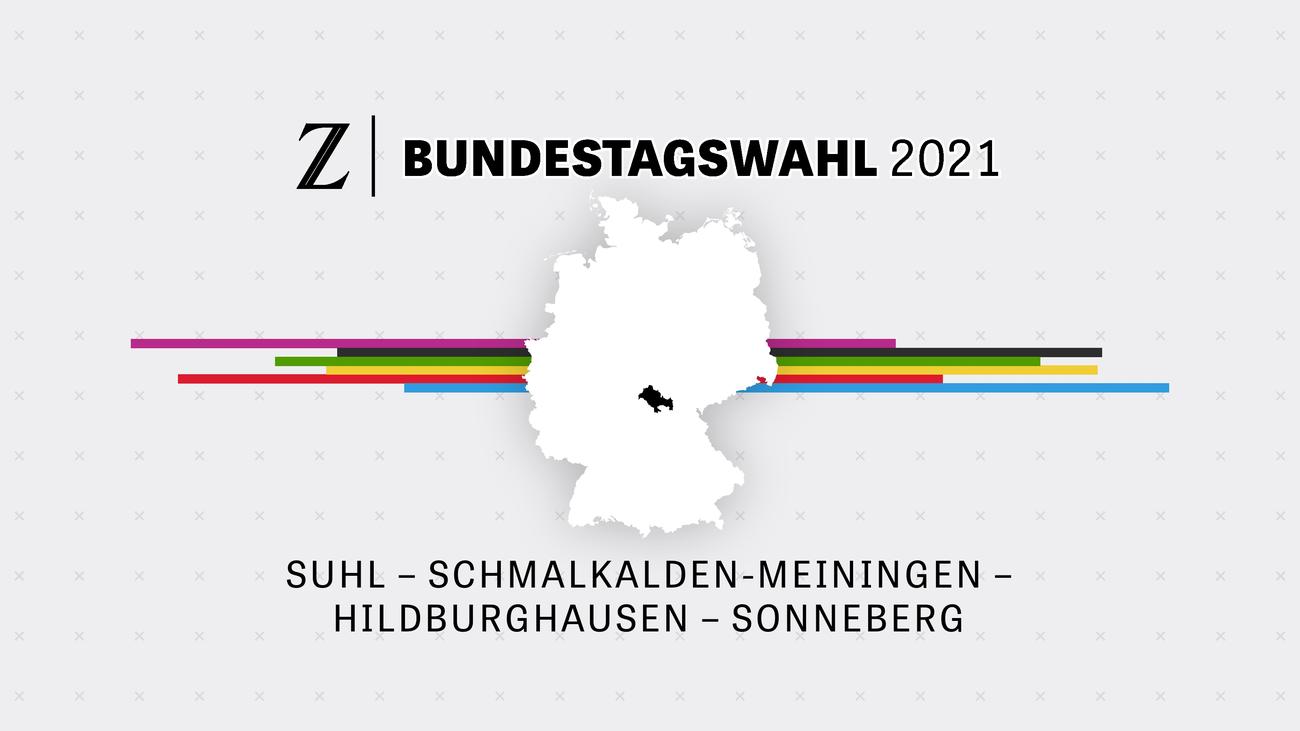 Bundestagswahl 2021 Wahlergebnis Suhl SchmalkaldenMeiningen