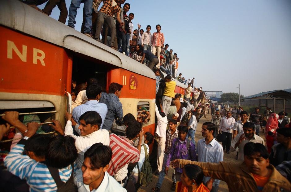 Zugfahren In Indien Hoch Auf Dem Vollen Wagen Zeit Online