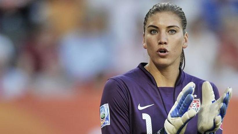 US-Torfrau Hope Solo: "In Deutschland scheinen sie zu ...