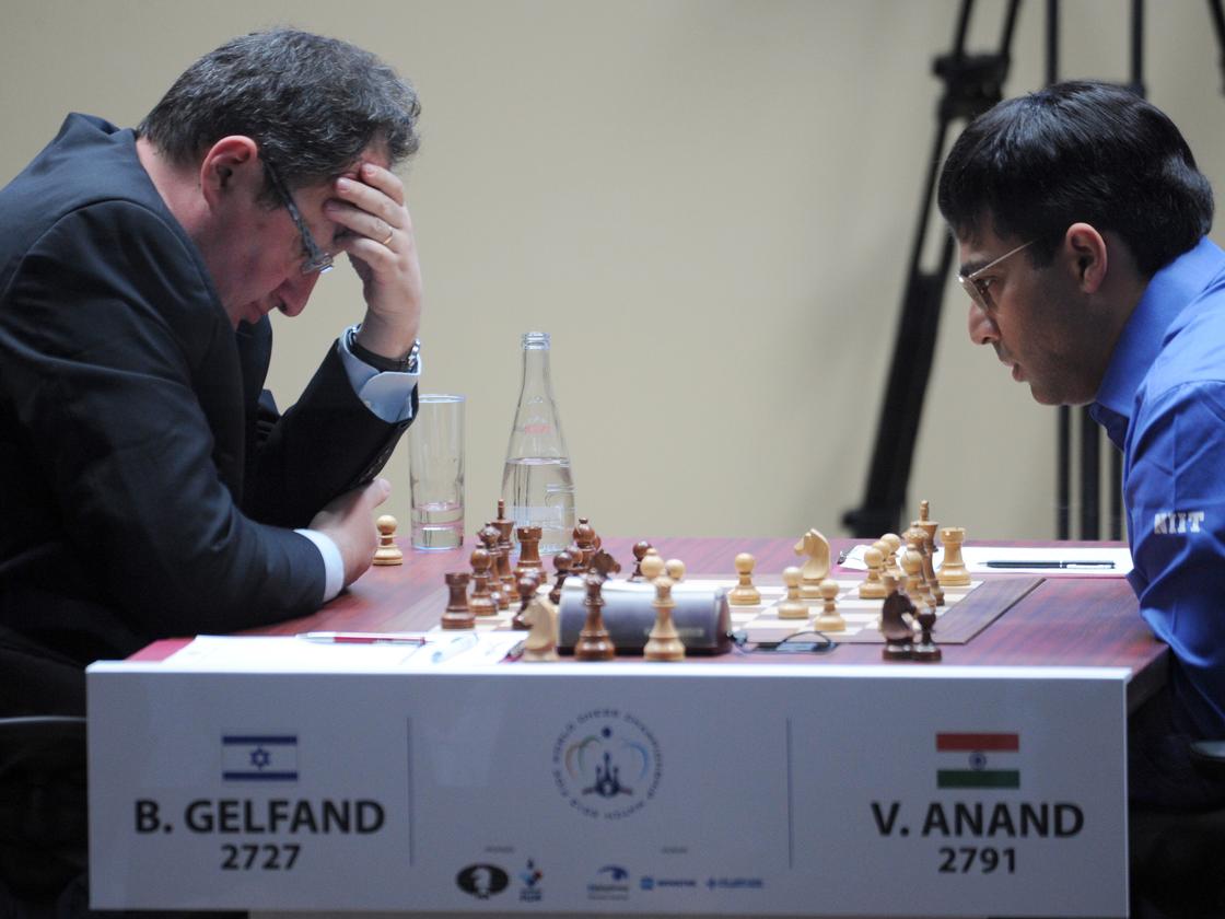 Schach-WM Boris Gelfand im Plus ZEIT ONLINE