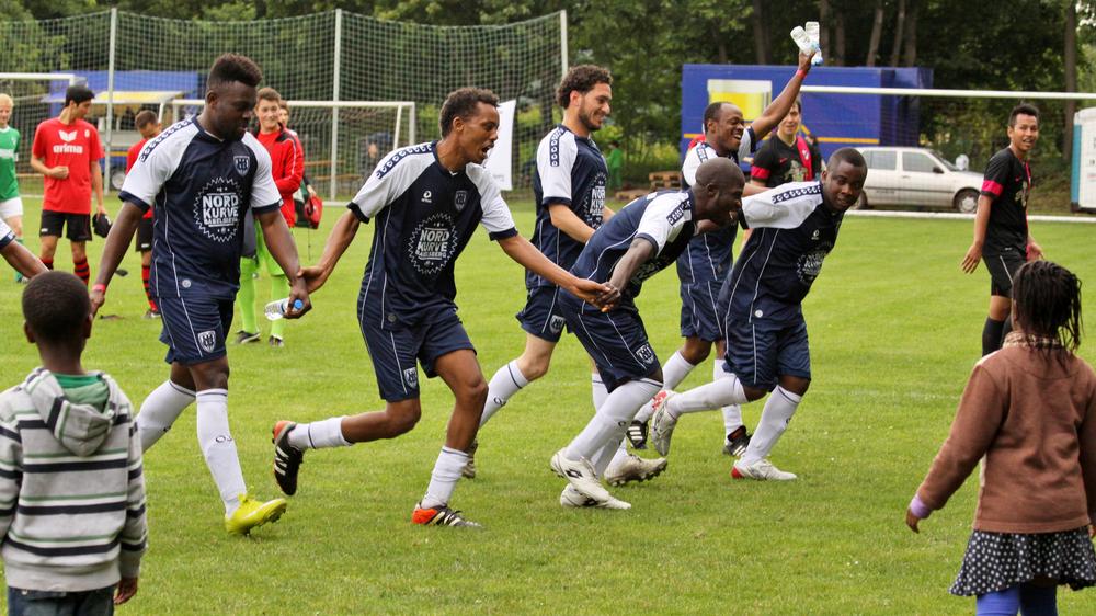 Sport, Welcome United, Ostdeutschland, Flüchtling, Fußball, Somalia , Trainer