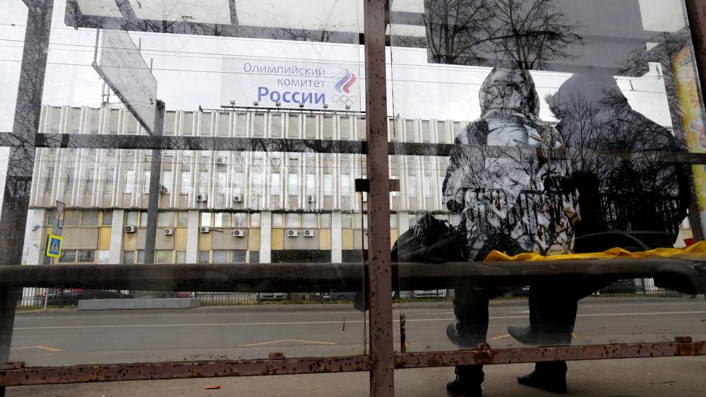 Dopingskandal: Das Hauptquartier des russischen Olympiakomitees in Moskau