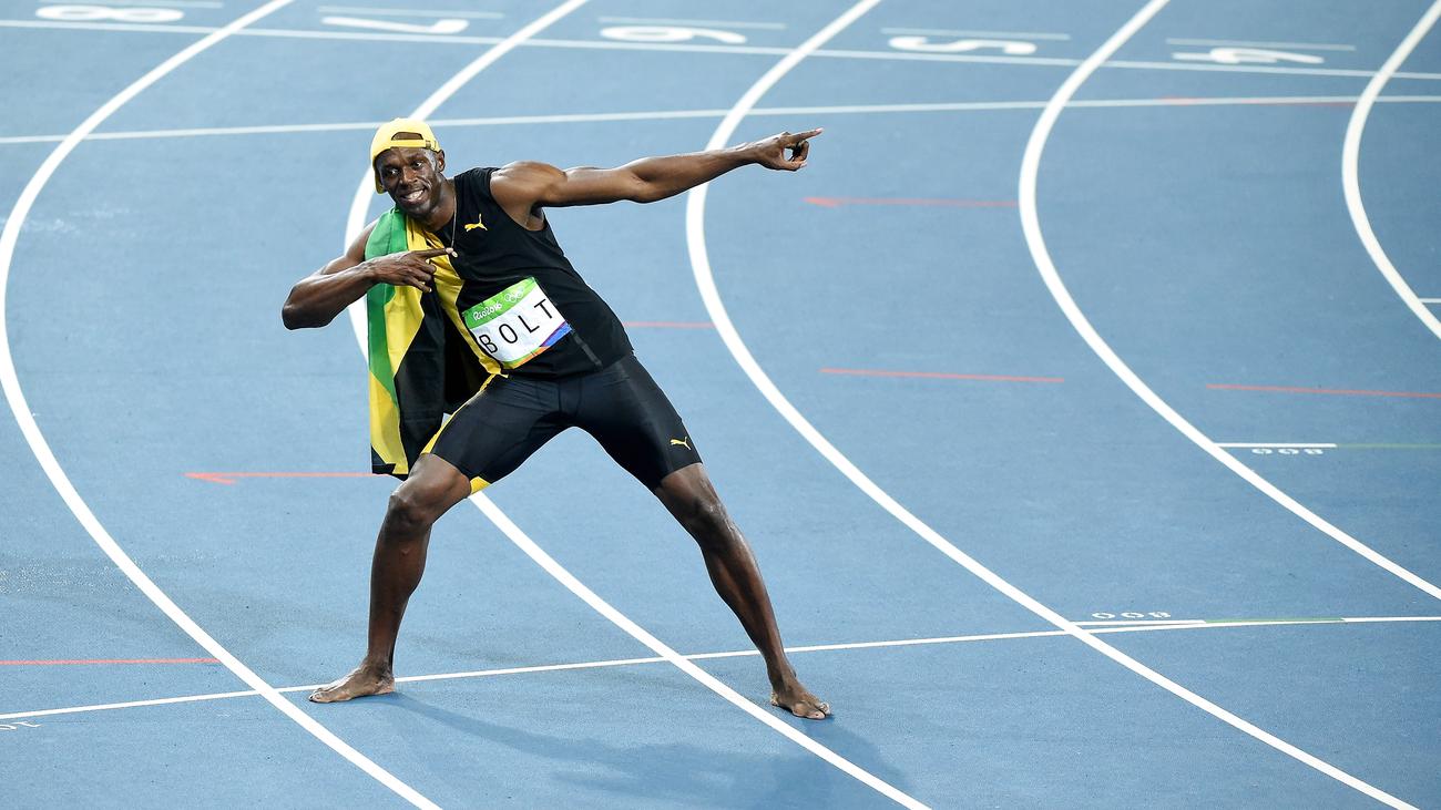 Olympische Spiele: Usain Bolt ist zum dritten Mal ...