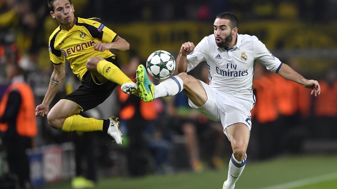 Боруссия дортмунд реал мадрид сегодня прямой эфир. Carvajal Champions League.