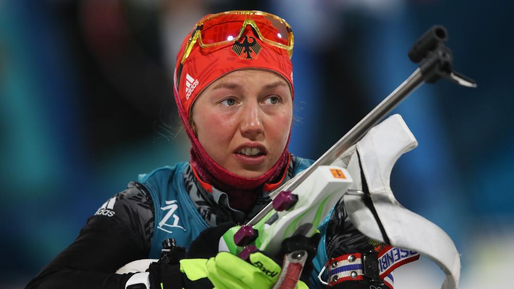 Biathlon: Dahlmeier gewinnt zweite Goldmedaille | DIE ZEIT
