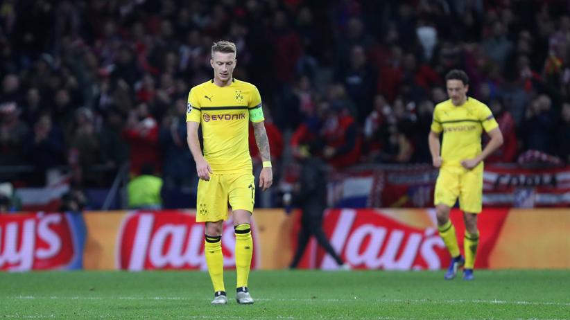 Champions League: Borussia Dortmunds Marco Reus (links)