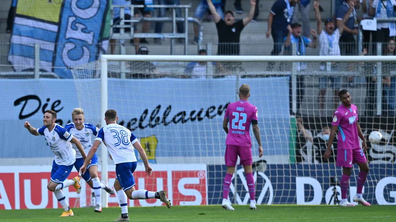 DFB-Pokal: Hoffenheim gelingt knapper Sieg | ZEIT ONLINE