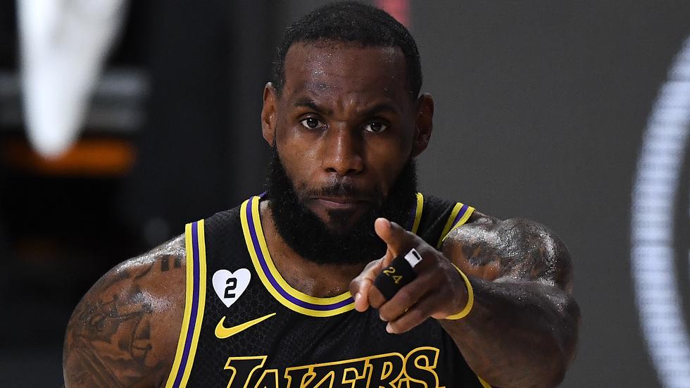 Lebron james sales angeles lakers